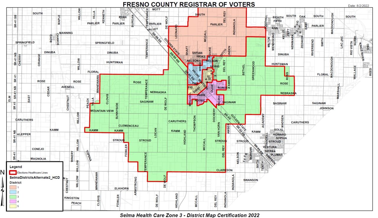 District Map – Selma Healthcare District